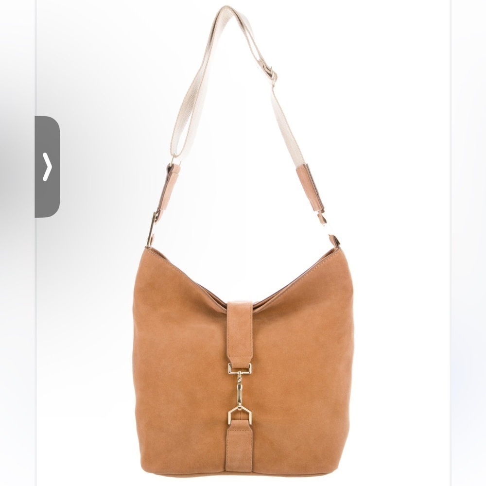 India Hicks Suede Edwina Purse